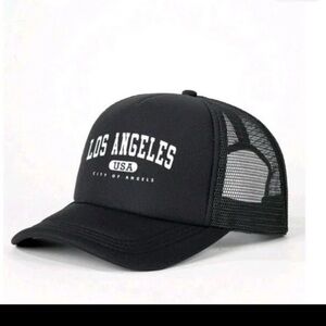 Black Classic Baseball Hat with Adjustable Strap